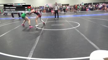 115 lbs Champ. Round 1 - Annie Young, De Soto Kids vs Zoey Learned, Wamego