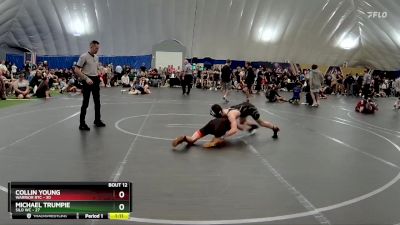 115 lbs Round 3 (8 Team) - Michael Trumpie, Silo WC vs Collin Young, Warrior RTC