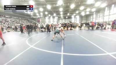 144 lbs Semis - Ryder Owen, Inland Northwest Wrestling Training Center vs Luis Garcia, Fitness Quest Wrestling Club