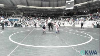 64 lbs Round Of 32 - Kody Allison, Lexington Wrestling Club vs Haidyn Hall, Harrah