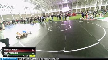 96 lbs Cons. Round 1 - Connor Wright, Askeo International Mat Club vs Trey Ferguson, Juab WC