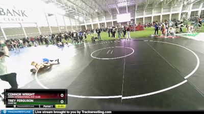 96 lbs Cons. Round 1 - Connor Wright, Askeo International Mat Club vs Trey Ferguson, Juab WC