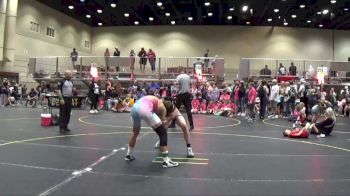 167 lbs Round 4 (6 Team) - CJ Fisher, Team Gotcha Blue vs Luke Christie, Ragin Raisins WC