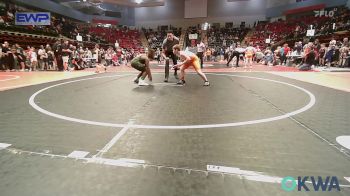 110 lbs Consi Of 4 - Jared Smith, Tonkawa Takedown Club vs D'Shawn Banks, Pin-King All Stars