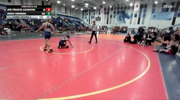 113 lbs Cons. Round 3 - Jon Francis Asuncion, Otay Ranch vs Diego Herrera, Mater Dei Catholic
