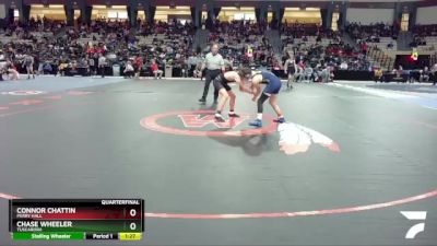 144-4A/3A Quarterfinal - Connor Chattin, Perry Hall vs Chase Wheeler, Tuscarora