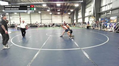138 lbs Rr Rnd 2 - Darren Miniconzi, BAWA GOLD - HSB vs Jaeden Brandon, Team Shutt Whittaker - HSB