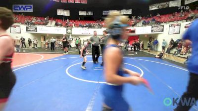 55 lbs Semifinal - Achilles Davie, Salina Wrestling Club vs Ryker Campbell, Tiger Trained Wrestling