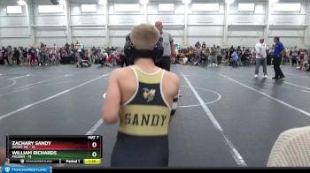 76 lbs Round 1 (8 Team) - William Richards, Phoenix vs Zachary Sandy, Jacket WC