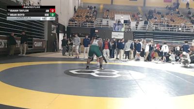 285 lbs Consi Of 4 - Isaiah Taylor, AIM Academy vs Sean Boyd, Benedictine College Prep