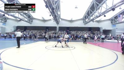 102-I lbs Consi Of 8 #1 - Tyler Carruthers, Duro vs Geno DiJoseph, CUMBERLAND JR WRESTLING