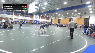 120 lbs Cons. Round 3 - Slade Hanes, La Quinta L (La Quinta) vs Barron Luna, Arroyo (El Monte)