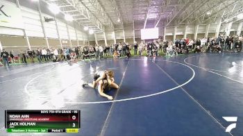 95 lbs Semifinal - Jack Holman, JWC vs Noah Ahn, Sanderson Wrestling Academy