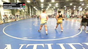 285 lbs Rr Rnd 1 - Bradyn McConneha, Quest School Of Wrestling Black vs Mighty Lopez, Team Gotcha