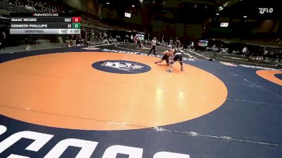 197 lbs Semifinal - Isaac McGee, Unattached vs Kenneth Philllips, Snow College