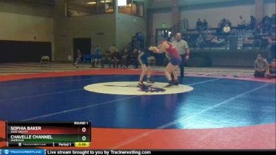 124-131 lbs Round 1 - Chavelle Channel, Sheridan vs Sophia Baker, Sage Valley