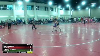 132 lbs Round 2 (16 Team) - Daniel Dorsey, SD Red vs Kaleb Evans, All In