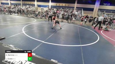 109 lbs Consi Of 8 #2 - Elijah Ramirez, Mission Viejo Wrestling vs Levi Evans, DC Elite