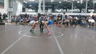 108 lbs Semifinal - Bryan Agulis, Dark Horse Black - HSC vs Damien Hernandez, Kraken Red - HSC