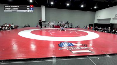 126 lbs Austin Bickerton, Ohio Scarlet FS vs Mateo Gallegos, Pennsylvania Blue