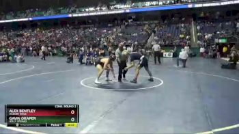 4 lbs Cons. Round 2 - Gavin Draper, Holly Springs vs Alex Bentley, Hickory Ridge