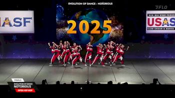 Evolution of Dance - Notorious [2025 Open Hip Hop Finals] 2025 The Dance Worlds