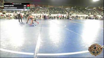 120 lbs Consi Of 4 - Romeo Wynn, El Reno Wrestling Club vs Reed Lauderdale, Duncan Demon Wrestling