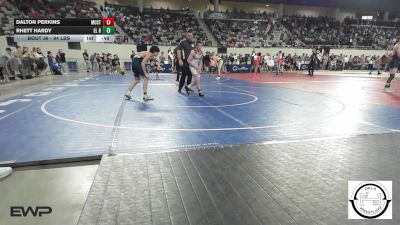 94 lbs Consolation - Dalton Perkins, Mustang Middle School vs Rhett Hardy, El Reno