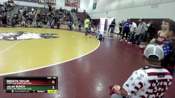 59 lbs Cons. Semi - Lelah Bunch, Steelclaw Wrestling Club vs Brewyn Taylor, Steelclaw Wrestling Club