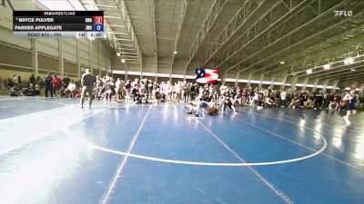 150 lbs Quarterfinal - Bryce Pulver, Sanderson Wrestling Academy vs Parker Applegate, JWC