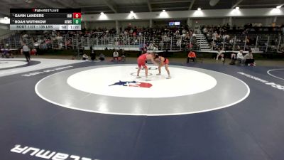 138 lbs 1st Place Match - Gavin Landers, Immortal Athletics WC vs Noah Wuthnow, Abilene Kids Wrestling Club