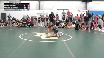 38 lbs Rr Rnd 2 - Taylor Tarrant, VA Killers - W vs Aryanna Campbell, Ohio Outcasts - W