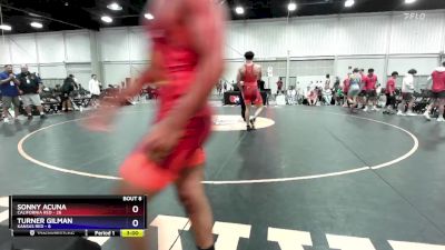 190 lbs Round 2 (8 Team) - Sonny Acuna, California Red vs Turner Gilman, Kansas Red