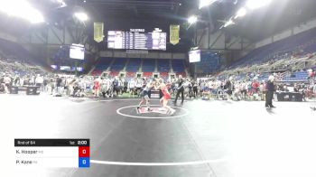 132 lbs Rnd Of 64 - Kamden Hooper, Missouri vs Pierce Kane, Pennsylvania