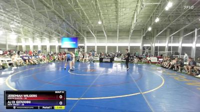 190 lbs Round 2 (8 Team) - Jeremiah Wilgers, South Dakota vs AJ Di Giovanni, New Jersey