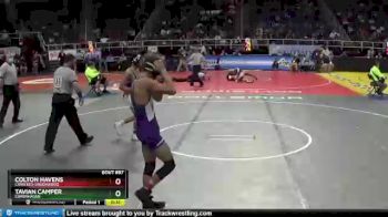 II-132 lbs Cons. Round 5 - Tavian Camper, Copenhagen vs Colton Havens, Canisteo-Greenwood