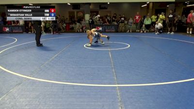70 lbs Cons. Semis - Kamden Ettinger, Iowa vs Sebastian Valle, The Fort Hammers Wrestling