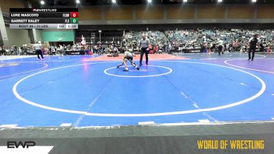 70 lbs Quarterfinal - Luke Mascoto, FLOW Academy vs Garrett Raley, Florida Scorpions