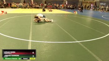 150 lbs Cons. Round 2 - Jordan Rannow, HLWW vs Aydan Moen, Fergus Falls