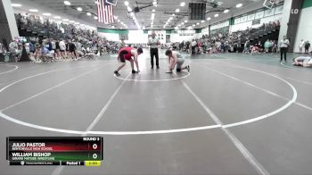 285 lbs Round 3 - William Bishop, Girard Matside Wrestling vs Julio Pastor, Bentonville High School