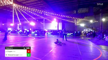 37 lbs Consi Of 4 - Jeremiah Dugas, Carlsbad Combat WC vs Wacey Wasserburger, Midwest Destroyers