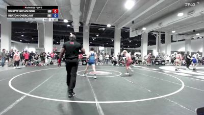 65 lbs Champ. Round 2 - Wyatte Nicholson, Gold Rush Wrestling vs Keaton Overcast, Repmo Wrestling Club