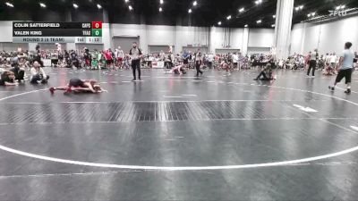 85 lbs Round 2 (4 Team) - Colin Satterfield, Captial City WC vs Valen King, The Factory