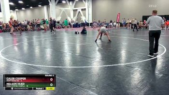 138 lbs Round 2 (10 Team) - Nelson Hued, Eagle Empire Purple vs Caleb Cooper, Fight Barn WC