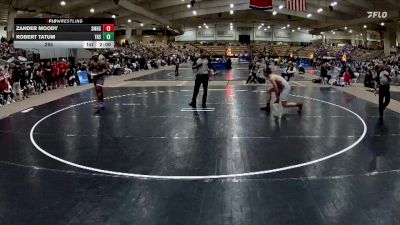 285 lbs Quarterfinals (8 Team) - Zander Moody, Signal Mountain High School vs Robert Tatum, Tullahoma High School