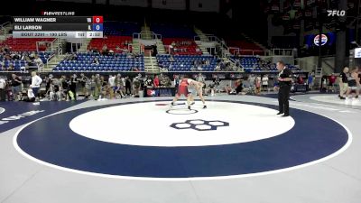 190 lbs Cons. Rd Of 64 - William Wagner, VA vs Eli Larson, IL