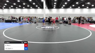 150 lbs C-semi - Zachary Ruiz, Fl vs Riley Clark, Mn