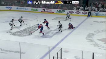 Gabe Smith Opens The Scoring For Moncton In Game 1