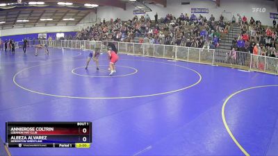 140+ Round 1 - Annierose Coltrin, Lebanon Mat Club vs Aleeza Alvarez, Hermiston Wrestling