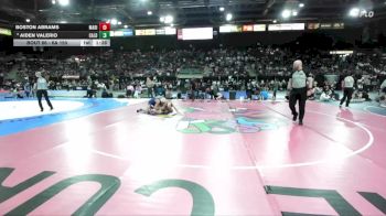 6A 150 lbs Champ. Round 1 - Boston Abrams, Madison vs Aiden Valerio, Caldwell